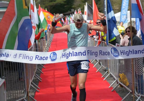 Highland Fling 2015 winner Matt Laye