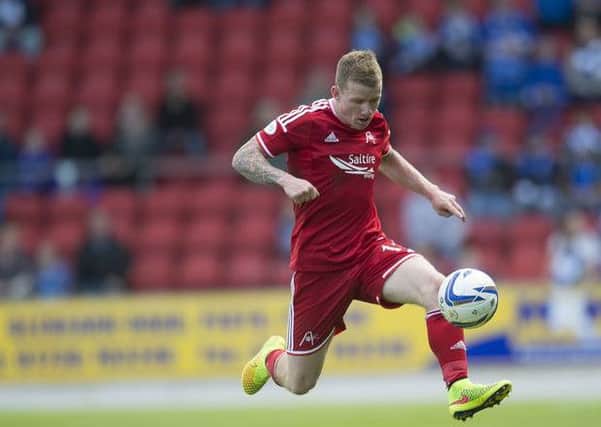 Jonny Hayes was a thorn in Motherwell's side at Pittodrie