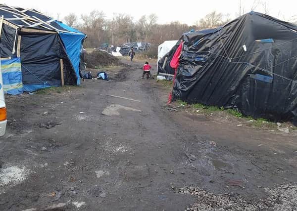 Conditions at the refugee camp at Calais