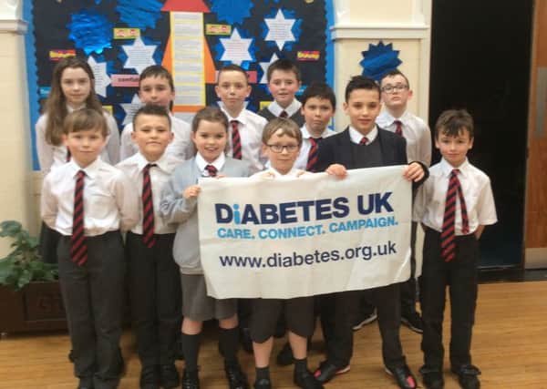 Giffnock swimmers raising cash for Diabetes UK