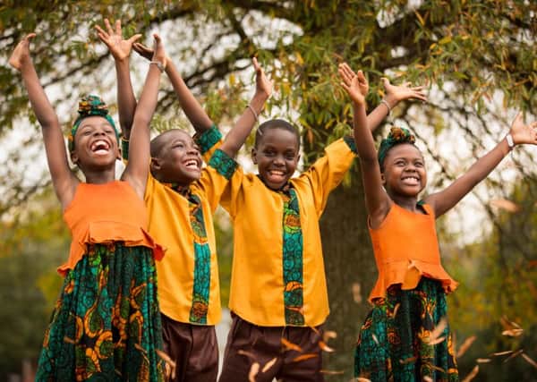 Full of joy and enthusiasm, the African Children's Choir is coming to Biggar and Carluke