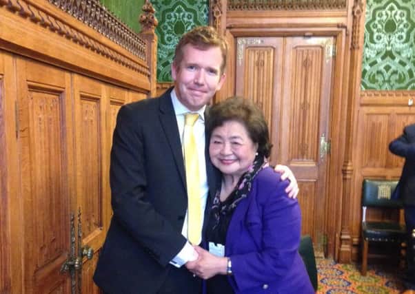 Local MP meets Hiroshima survivor