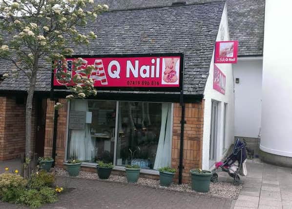 USA Q Nails in the former tourist information office