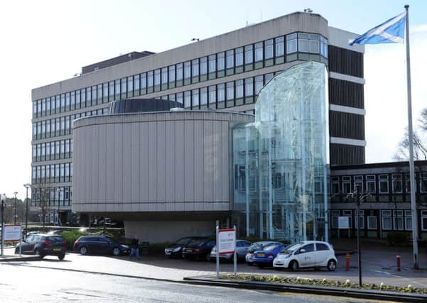 Officials at North Lanarkshire Council HQ investigated after computers went missing.