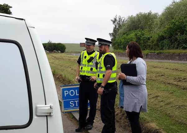 Road Policing Division colleagues in a major Police crackdown on drink and drugs driving