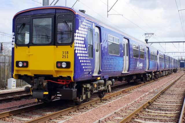 Generic images of Scotrail trains
first group