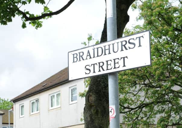 Residents of Braidhurst Street were surprised to learn a small car park was being built