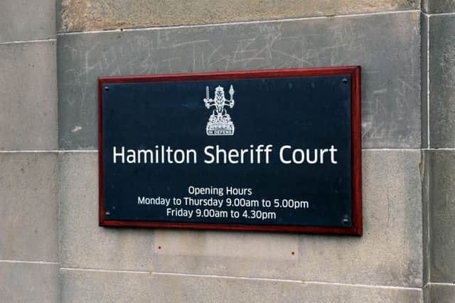 John O'Neill was sentenced at Hamilton Sheriff Court.