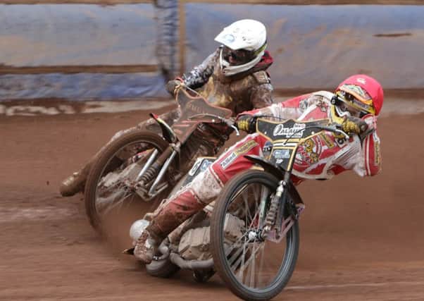 Coty Garcia in action for Glasgow Tigers (pic by Ian Adam)