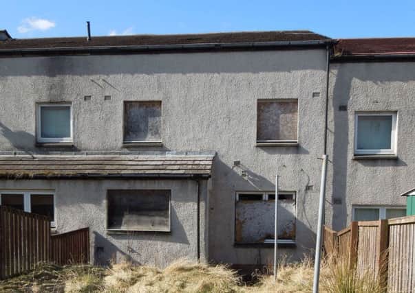 Three in every four adults in Scotland think that empty homes directly cause anti-social behaviour, a new survey has revealed. Pic: Shelter Scotland.