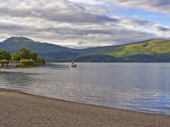 Western shores of Loch Lomond, Argyll and Bute.