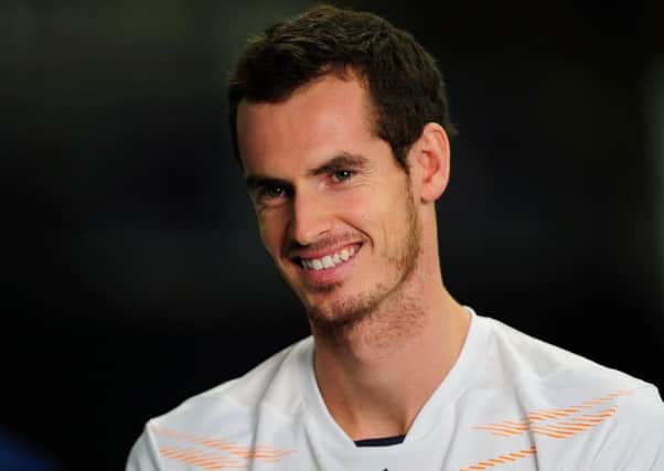 Andy Murray. Pic: Ian Rutherford