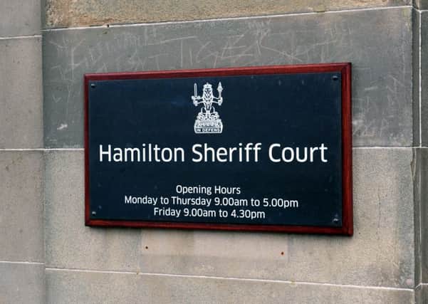 Scott Thomas was found guilty of abuse charges at Hamilton Sheriff Court.