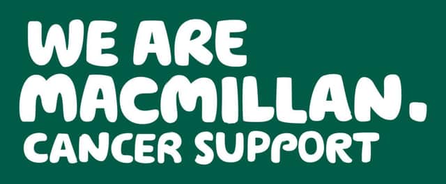 The Macmillan Cancer Support logo