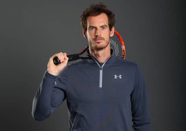 Andy Murray is promoting the benefits of digital health and care. Pic: Jordan Mansfield.