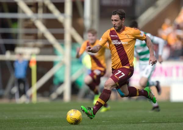 Scott McDonald was thwarted in his attempts to score a goal at Parkhead on Wednesday night