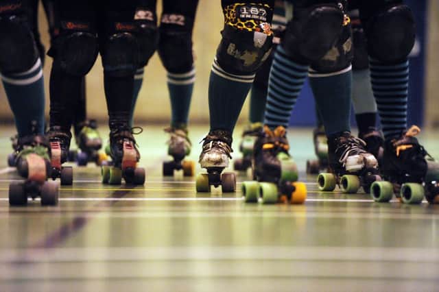 You can enjoy rollerskating at the Festival of Wheels