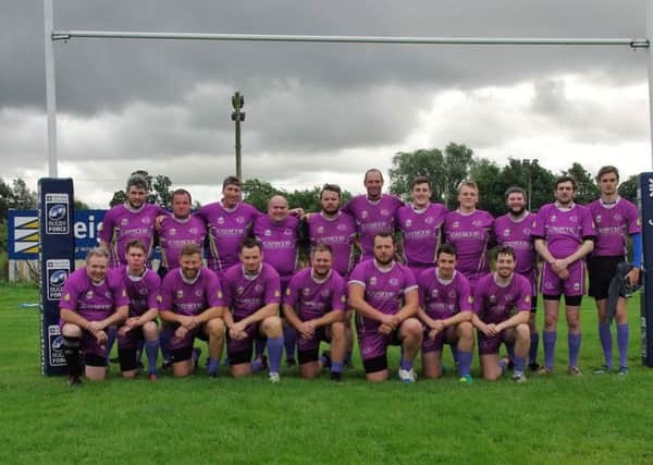 Cumbernauld RFC Rugby Force Day -  Seniors team