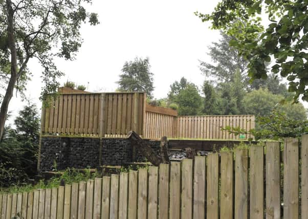 A man has been ordered to take his decking down.
