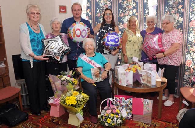 100th birthday party for Doris Murray