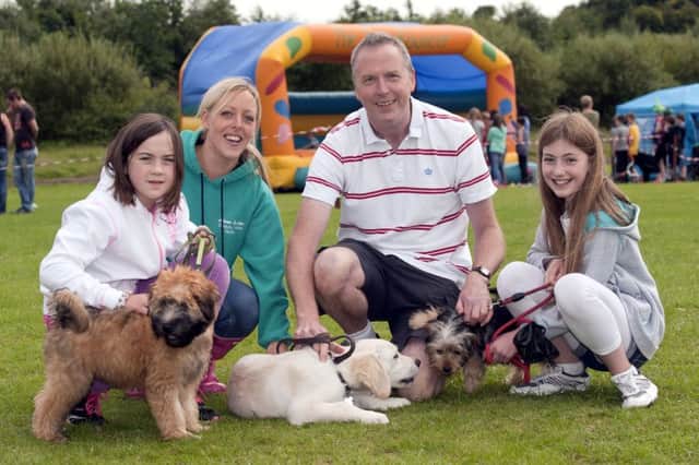 Langfaulds Fields - Fun Day in 2013.