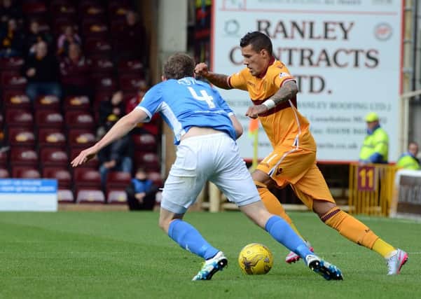 Marvin Johnson could be on his way out of Motherwell (Pic by Alan Watson)