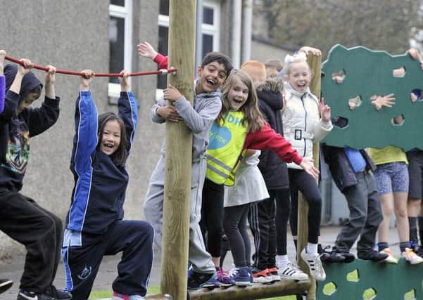Westerton Primary, outdoor fitness trail