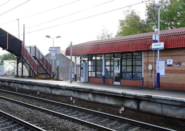 Passengers at Bellshill station will be among those affected