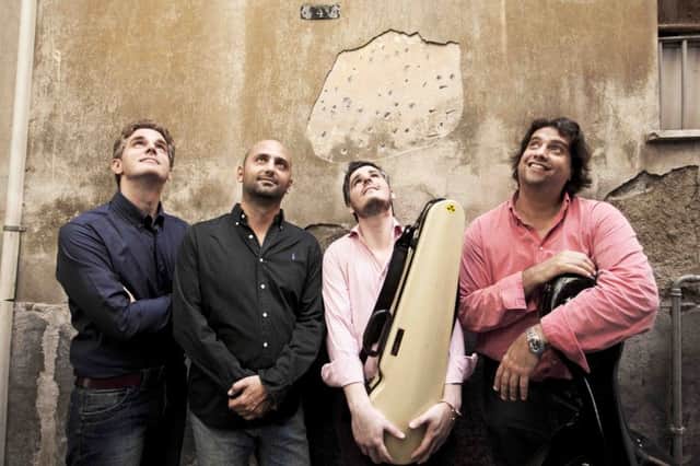 The Cremona Quartet photo courtesy of Elisa Caldana