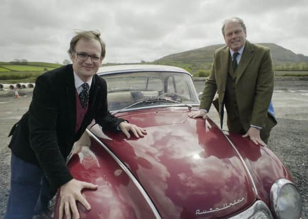 Charles Hanson (left) and James Braxton toured Scotland. Pic: STV Productions.
