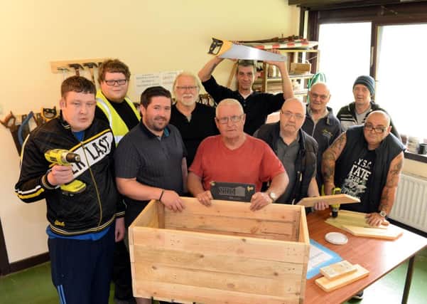 Bellshill Mens Shed welcomes members of all ages who are involved in a variety of projects, with woodworking being a very popular pursuit.
