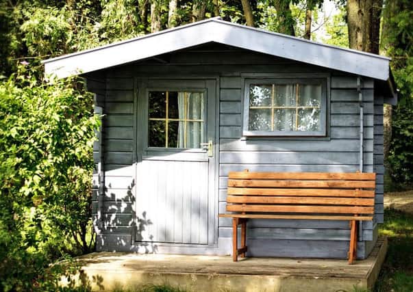 Do you seek solace in your garden shed?