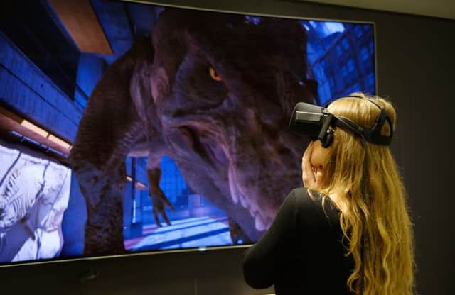 A user tries out Oculus Rift (Photo: PA)