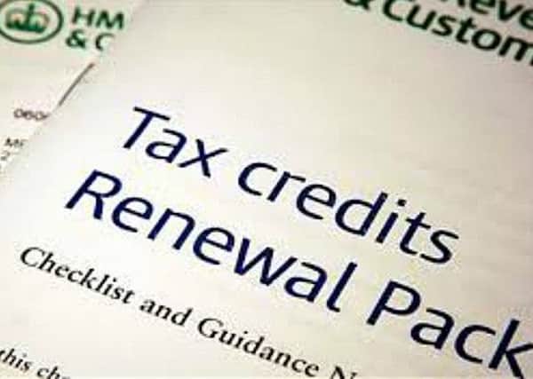 Many families have found their tax credits stopped