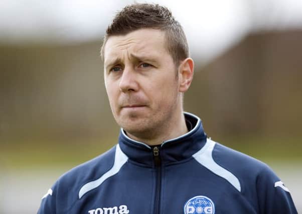 Kilsyth Rangers boss Keith Hogg