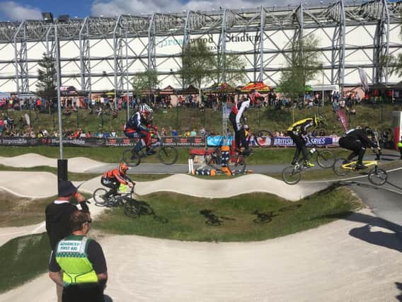 The BMX track at Broadwood will play host to the Scottish Open
