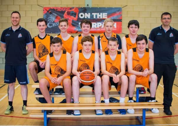 The NL Chiefs under-16 basketball side are top of the league after two games