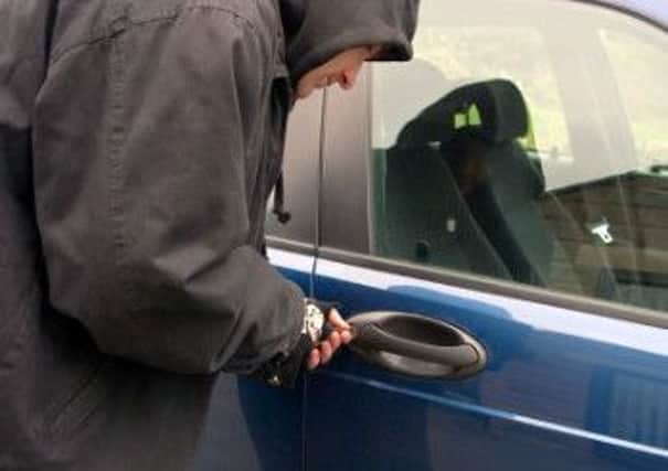 Bearsden and Milngavie are being targeted by car thieves