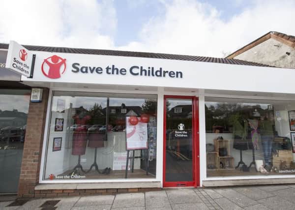 Bearsden
- Save The Children shop.