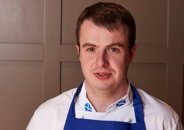 Pastry chef Andrew Mackay (pic by Kristoffer Wallace)