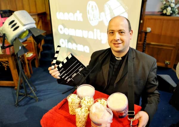 A cinema is one of the innovations introduced by the Rev Bryan Kerr for the wider community 
at Greyfriars Church