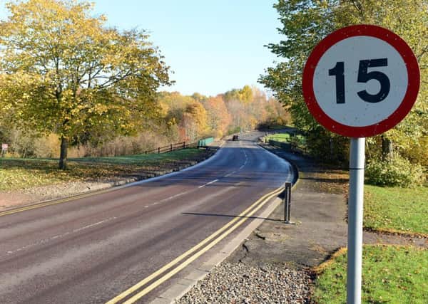 Strathclyde Park has a 15 miles an hour limit, but that doesnt deter some drivers who are using the road as a shortcut to avoid the motorway.
