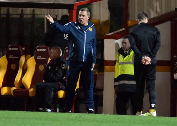 Mark McGhee surveys the wreckage of Wednesday night's 3-0 defeat to Inverness Caley (Pic by Alan Watson)