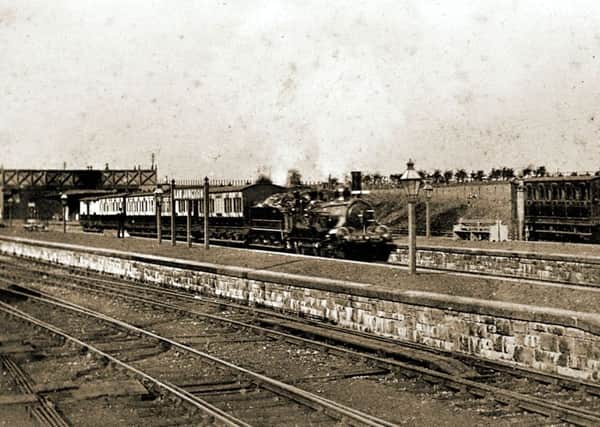Law Junction Station around 1915