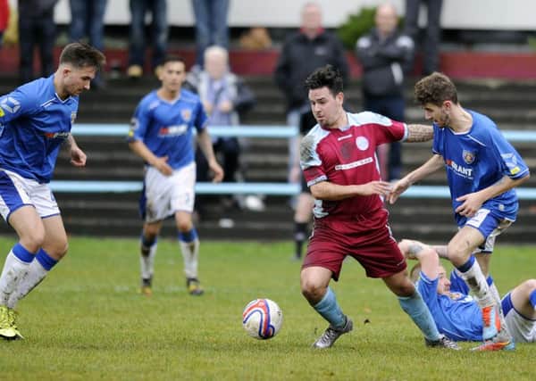 Cumbernauld found the going tough against Irvine Meadow