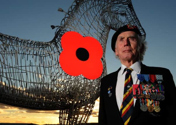 Heroic effort...by World War Two veteran Ian Forsyth MBE in raising funds but you can also go the #extramile this year.