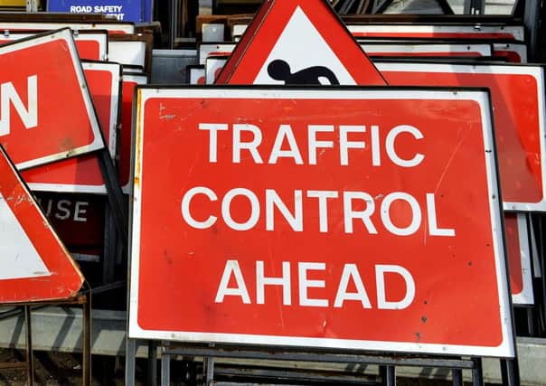 Roadworks about to begin