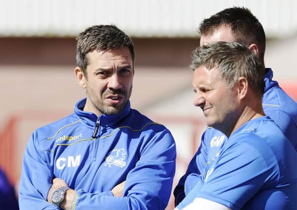 Cumbernauld Colts co-managers Craig McKinlay and James Orr