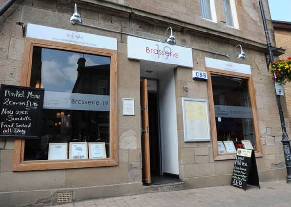 Brasserie 19 restaurant on New Kirk Road has suddenly closed.