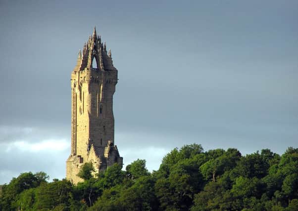 The Wallace Monument, Stirlingshire. Pic: Wikimedia Commons.